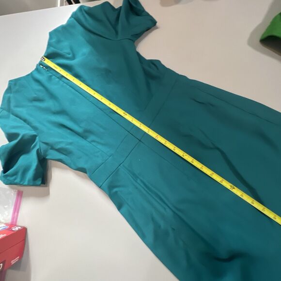 J. Crew Suiting Dress women's size 4  V-Neck Sheath - Picture 9 of 11